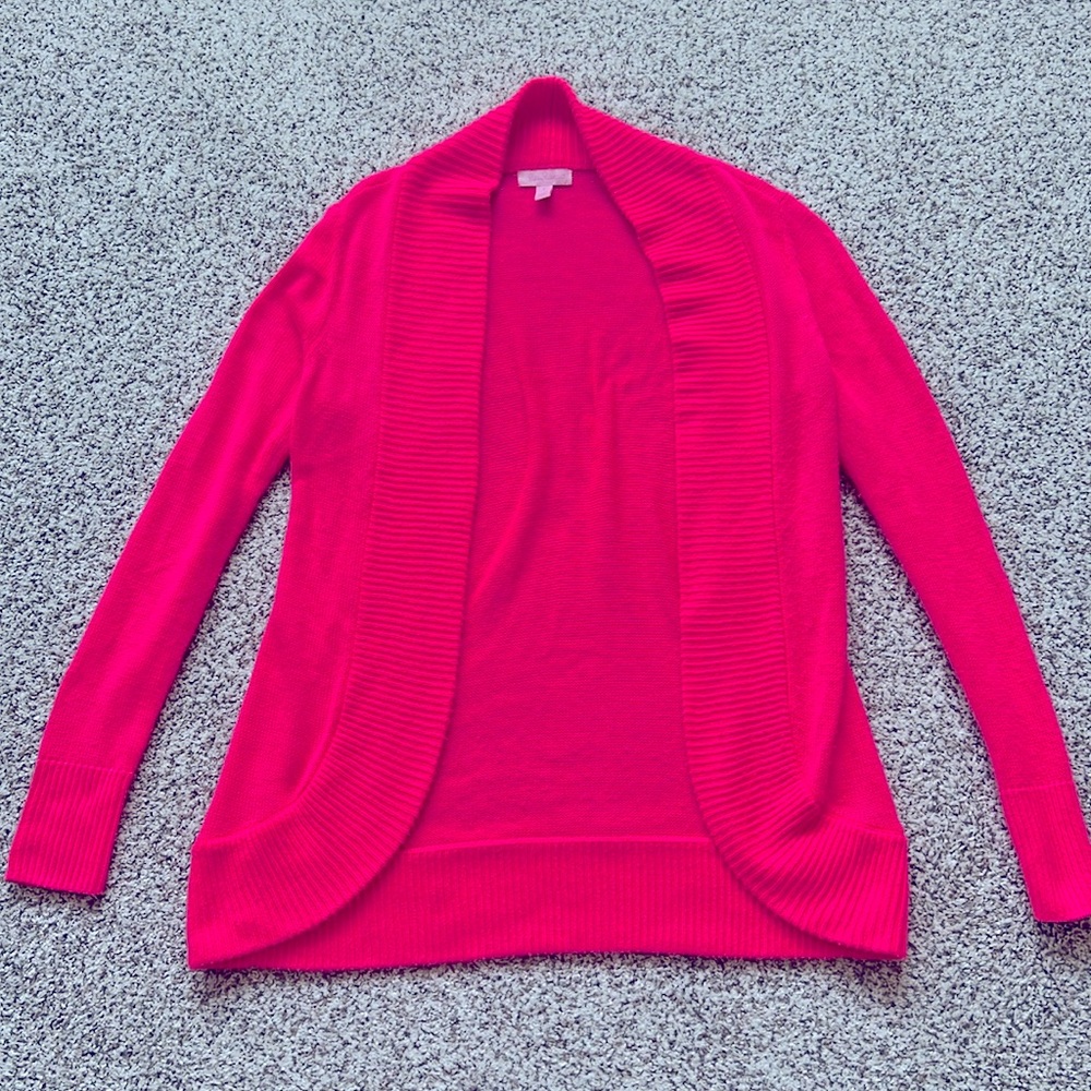 Hot Pink Lilly Pulitzer Sweater Size S